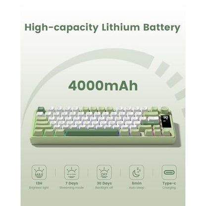 Womier DK75 75% Wireless Gaming Keyboard – Packaging