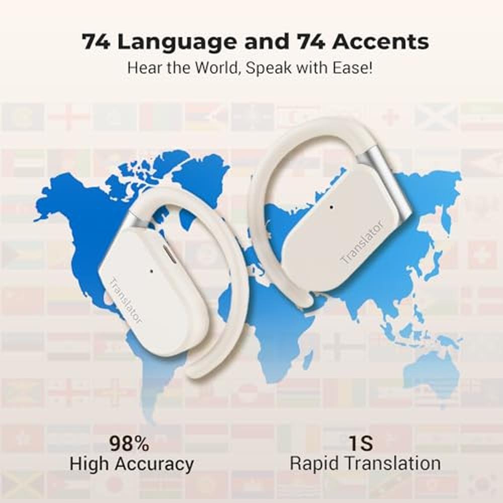 Translation Translator: Wooask M9 Language Translator Device – Side View