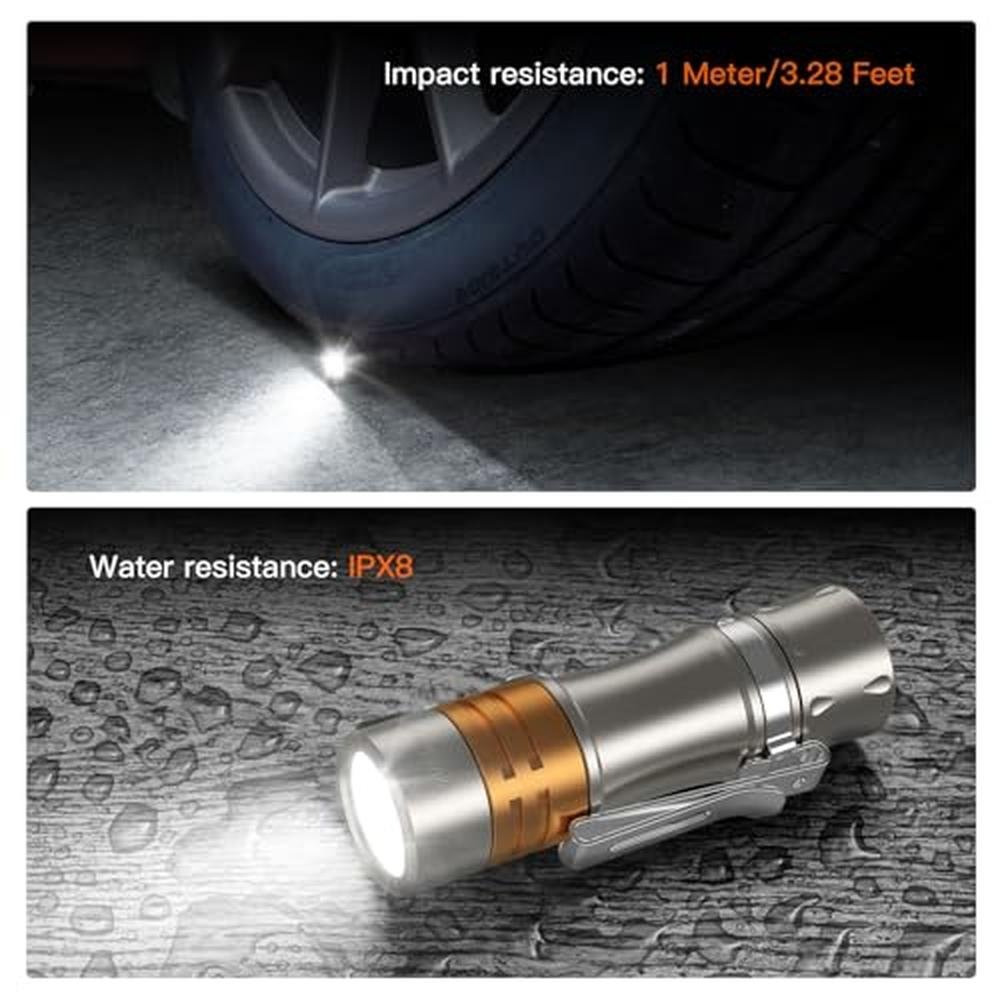 Flashlight LED: Wurkkos TS10 V2 6000K Pocket EDC Flashlight – Packaging