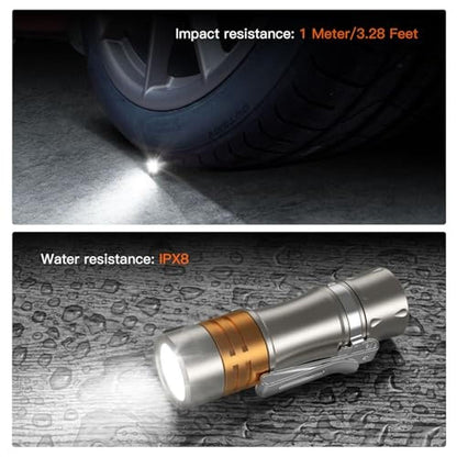 Flashlight LED: Wurkkos TS10 V2 6000K Pocket EDC Flashlight – Packaging
