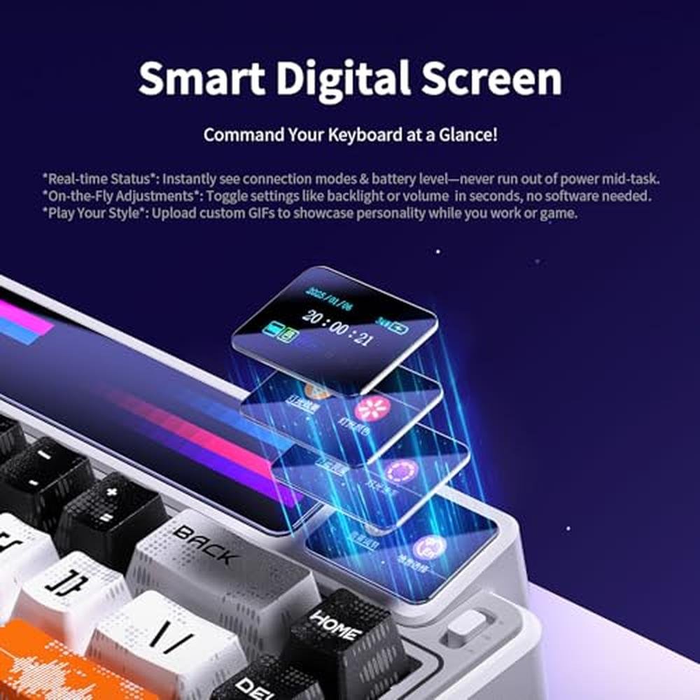 Keyboard Aula: Aula AMG65 Mechanical Gaming Keyboard with – In Use