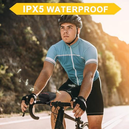 Bicycle Speaker: Xbnmex Portable Bluetooth IPX5 Waterproof – Close-up Detail