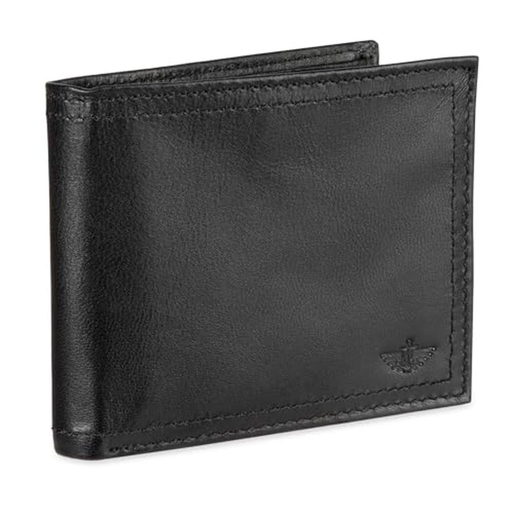 Dockers Men's Bifold Leather Wallet – Side View