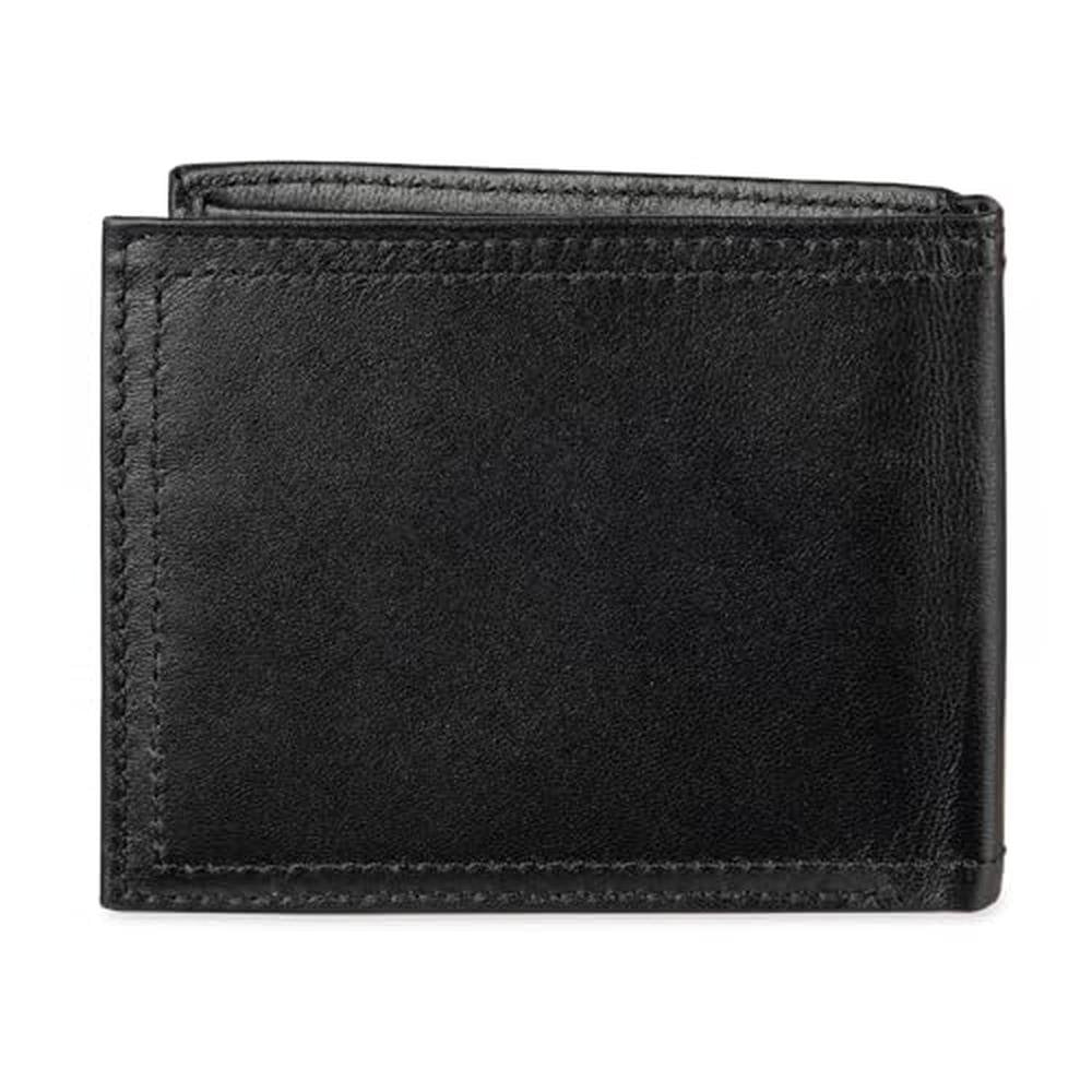 Dockers Men's Bifold Leather Wallet – Close-up Detail