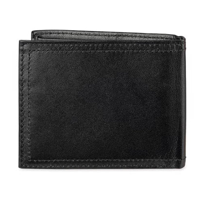 Dockers Men's Bifold Leather Wallet – Close-up Detail