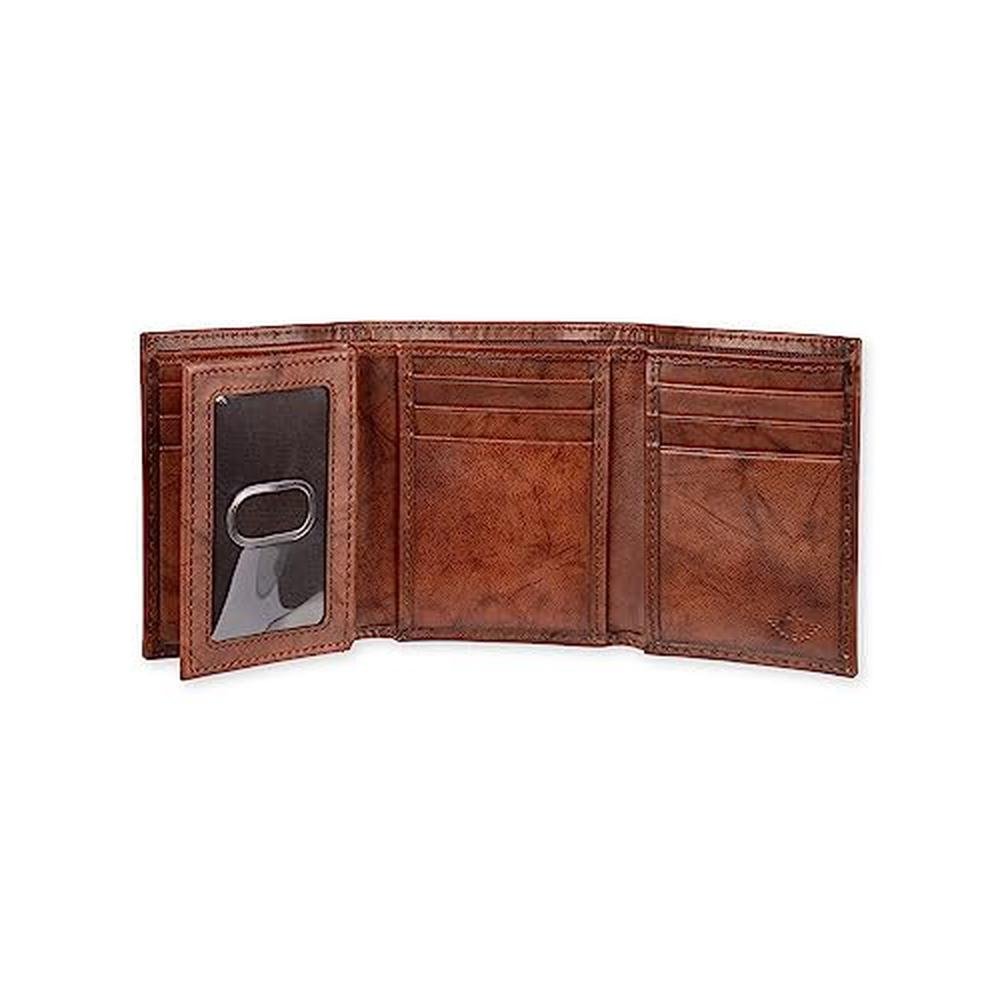 Dockers Men's Extra Capacity Slim Profile Trifold Wallet – Side View
