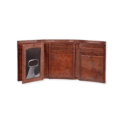 Dockers Men's Extra Capacity Slim Profile Trifold Wallet – Side View