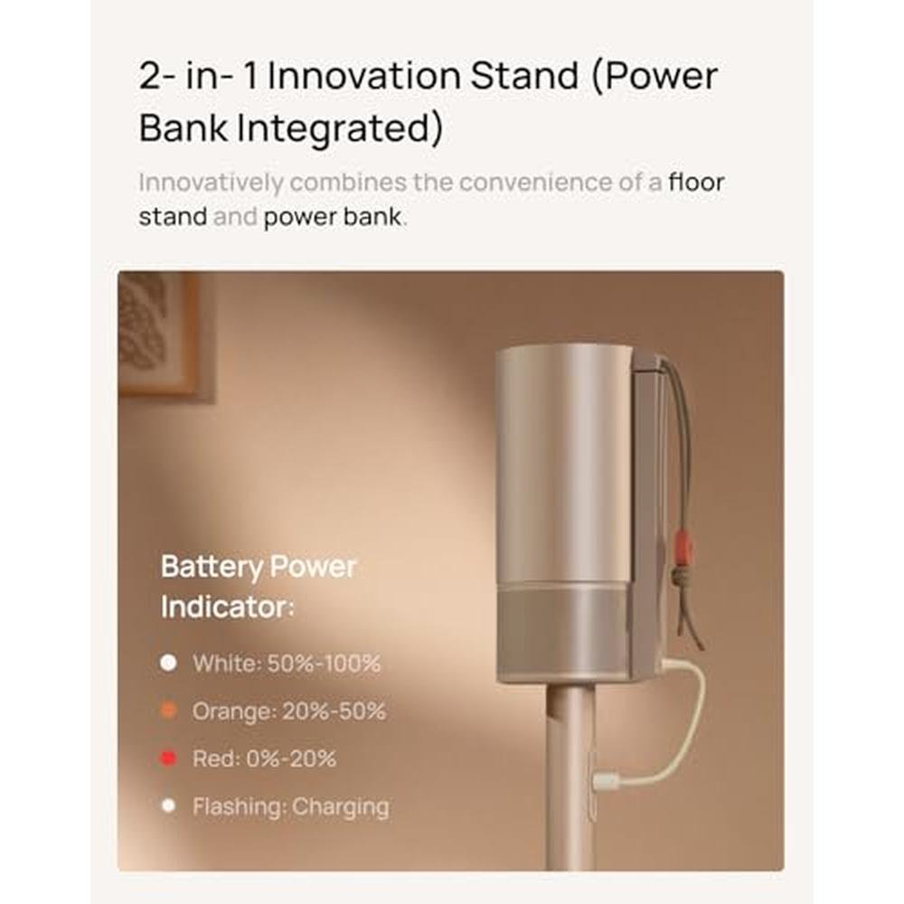 XGIMI PowerBase Stand: XGIMI MoGo 3 Pro Projector Accessory – Side View