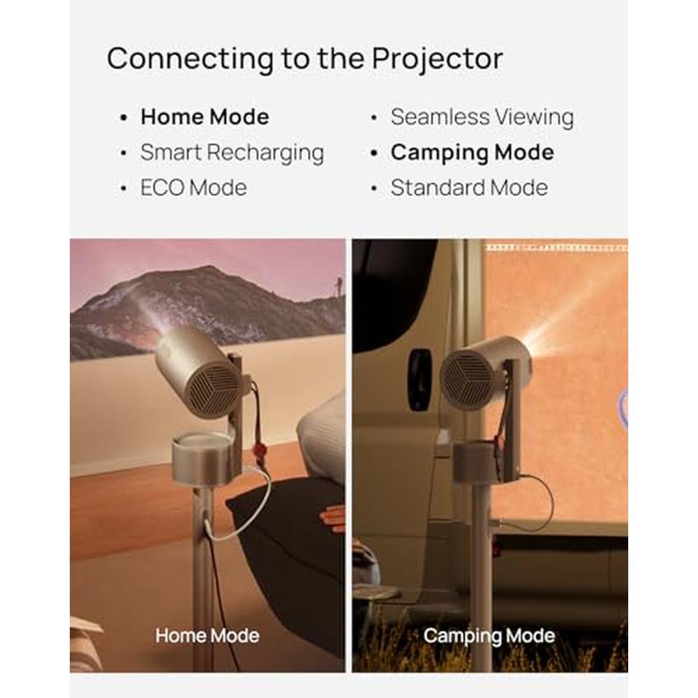 XGIMI PowerBase Stand: XGIMI MoGo 3 Pro Projector Accessory – Close-up Detail
