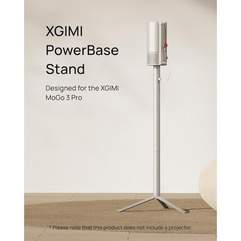 XGIMI PowerBase Stand: XGIMI MoGo 3 Pro Projector Accessory – In Use