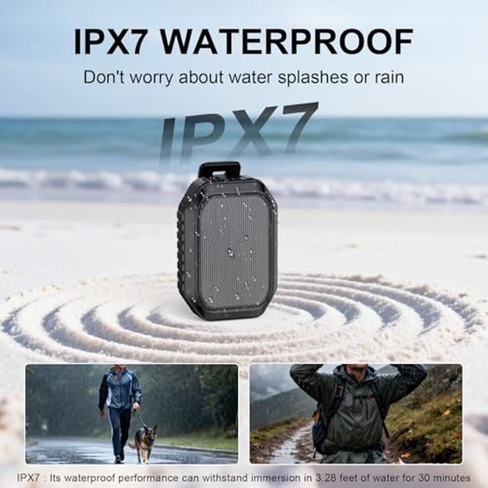 Bluetooth Speaker: Xinborry Wearable IPX7 Waterproof – Packaging