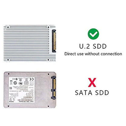 SFF Xiwai: Xiwai PCI-E 3.0 4.0 to SFF-8654 Slimline SAS – In Use