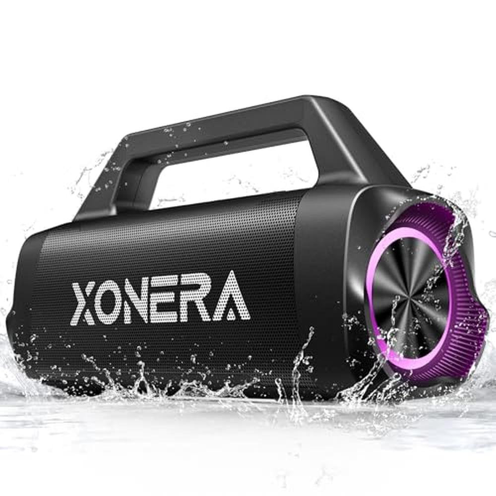 Xonera Speakers: Xonera Bluetooth Wireless 80W Peak Loud – Front View