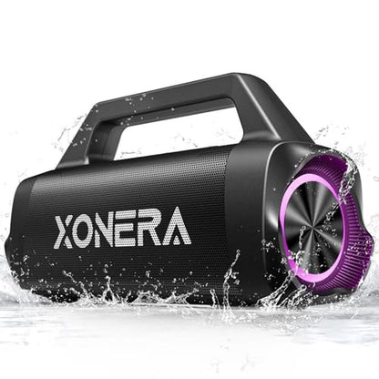 Xonera Speakers: Xonera Bluetooth Wireless 80W Peak Loud – Front View
