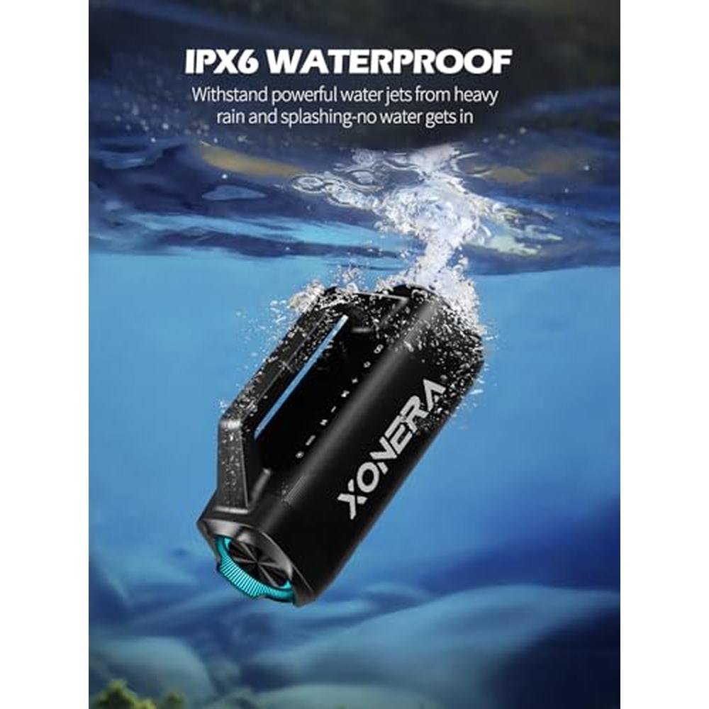 Xonera Speakers: Xonera Bluetooth Wireless 80W Peak Loud – Close-up Detail