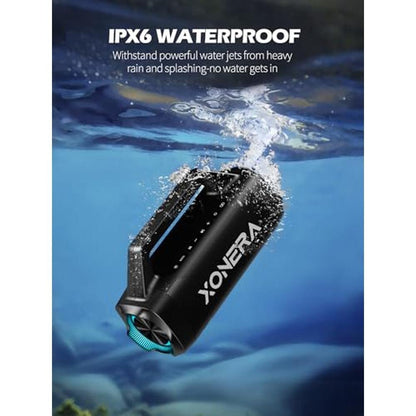 Xonera Speakers: Xonera Bluetooth Wireless 80W Peak Loud – Close-up Detail