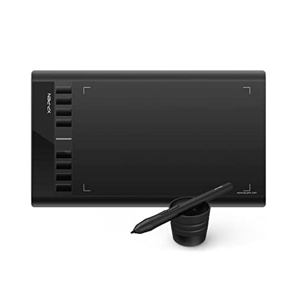 Pen Tablet: XP-Pen Star03 10x6 Inch Graphics Pen Tablet – Front View