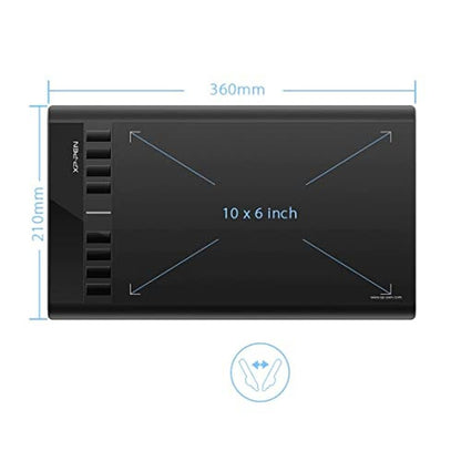 Pen Tablet: XP-Pen Star03 10x6 Inch Graphics Pen Tablet – Close-up Detail
