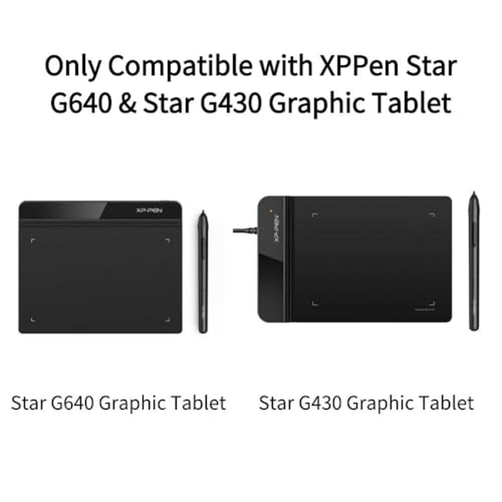 XPPen Star: XPPen PN01 Battery-Free Stylus 8192 Levels of – Side View