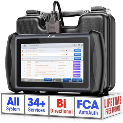 Scan Tool XTOOL IP616 V2.0: Bidirectional OBD2 Scanner with – Front View