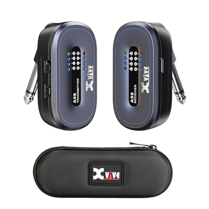 Xvive A58 Wireless Guitar System 5.8GHz Wireless Guitar – Front View