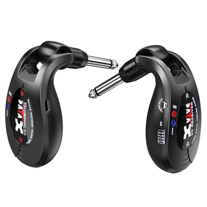 Xvive U2 Wireless Guitar System Rechargeable 2.4GHz Guitar – Front View