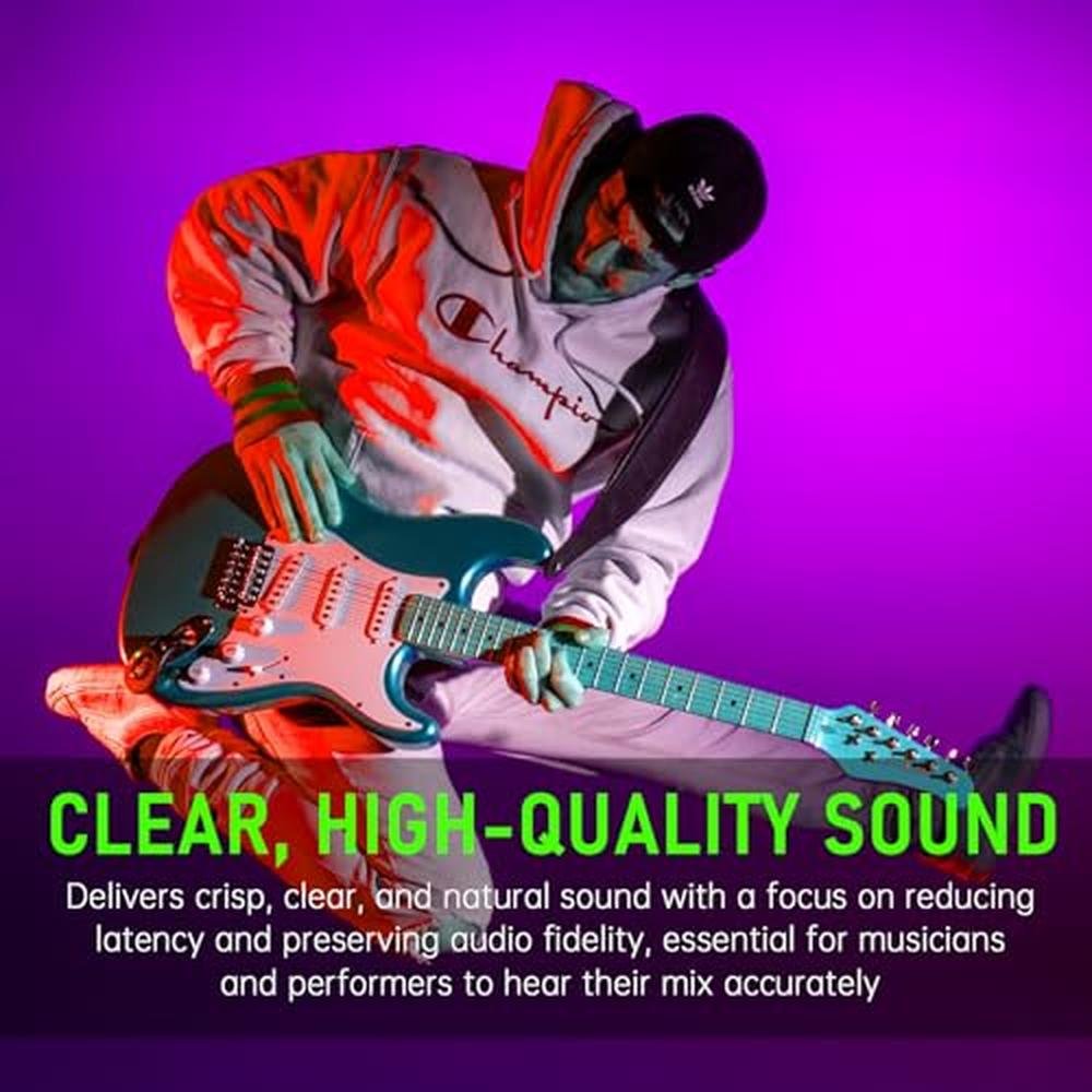 Xvive U2 Wireless Guitar System Rechargeable 2.4GHz Guitar – Packaging