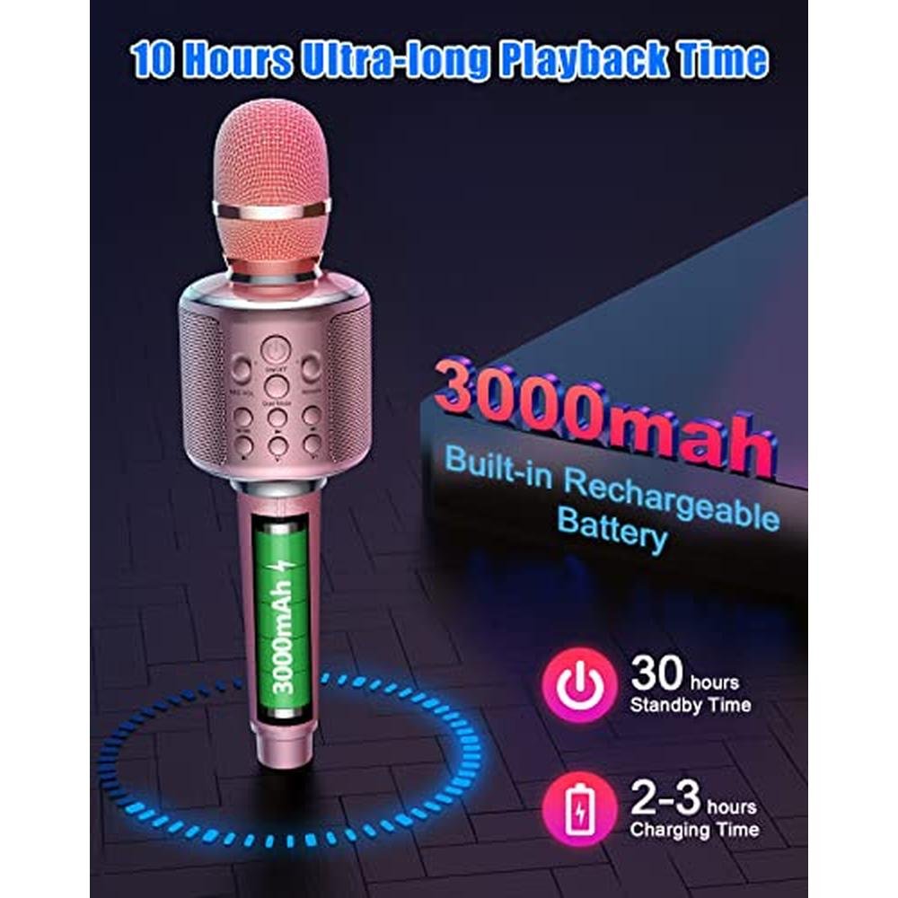 Xzl Bluetooth Karaoke Microphone – Close-up Detail