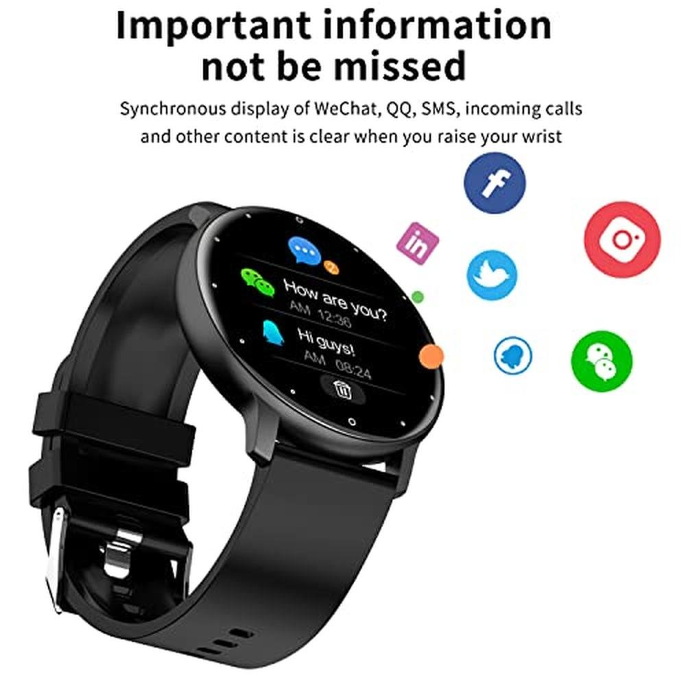 Tracker XZROAD: XZROAD Smart Watch Fitness Tracker – Side View