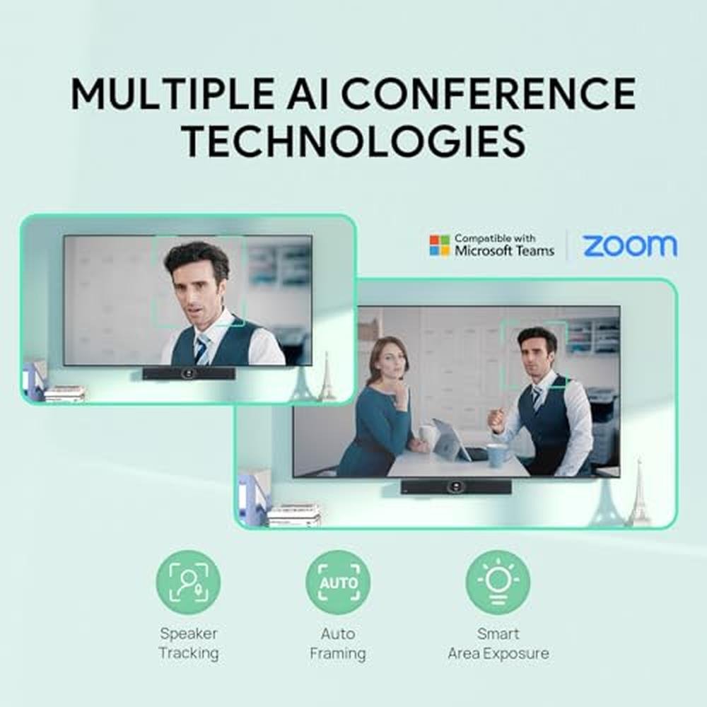 Conference Camera: Yealink UVC40 E2 Ultra-HD 4K Video – In Use