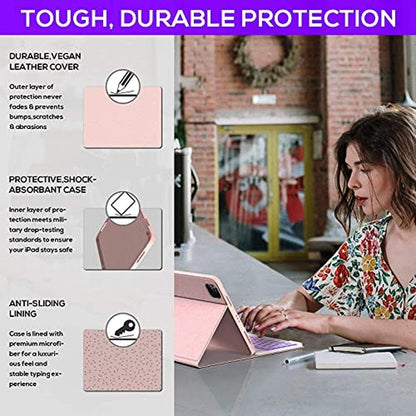 iPad Keyboard: YEKBEE iPad Air 5th Generation Keyboard Case – In Use