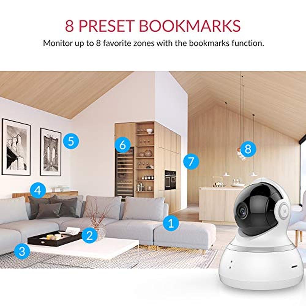 Pet Security Camera: YI 360 Degree Smart Indoor Dog Cat – Close-up Detail