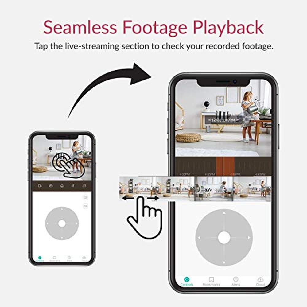 Pet Security Camera: YI 360 Degree Smart Indoor Dog Cat – In Use
