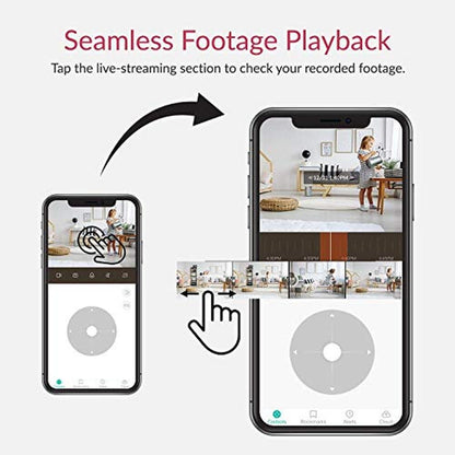Pet Security Camera: YI 360 Degree Smart Indoor Dog Cat – In Use