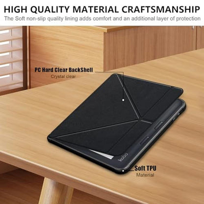 Kobo Libra Case: Yiernuo Compatible with Kobo Libra Colour – Close-up Detail