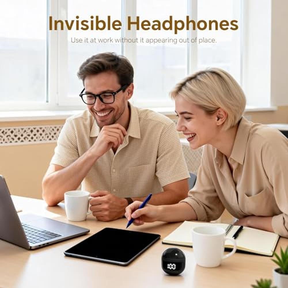 Ear Buds: Yihou Invisible Mini Wireless Bluetooth Earbuds – Close-up Detail
