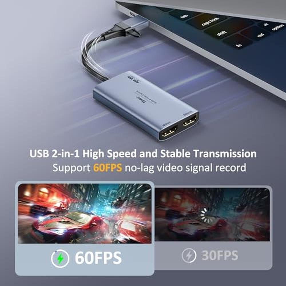 Capture Yinker: Yinker Capture Card USB-A/USB-C 4K HDMI – In Use