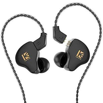 Cable Earphones: YINYOO KBEAR Flash 2M High-Res Balanced – Front View