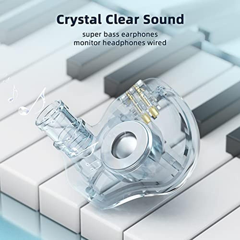Cable Earphones: YINYOO KBEAR Flash 2M High-Res Balanced – Close-up Detail