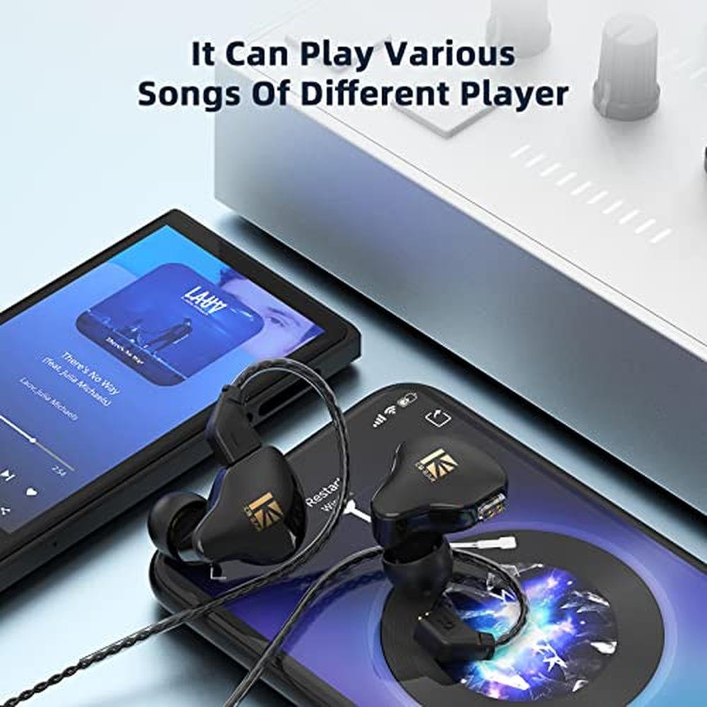 Cable Earphones: YINYOO KBEAR Flash 2M High-Res Balanced – Packaging