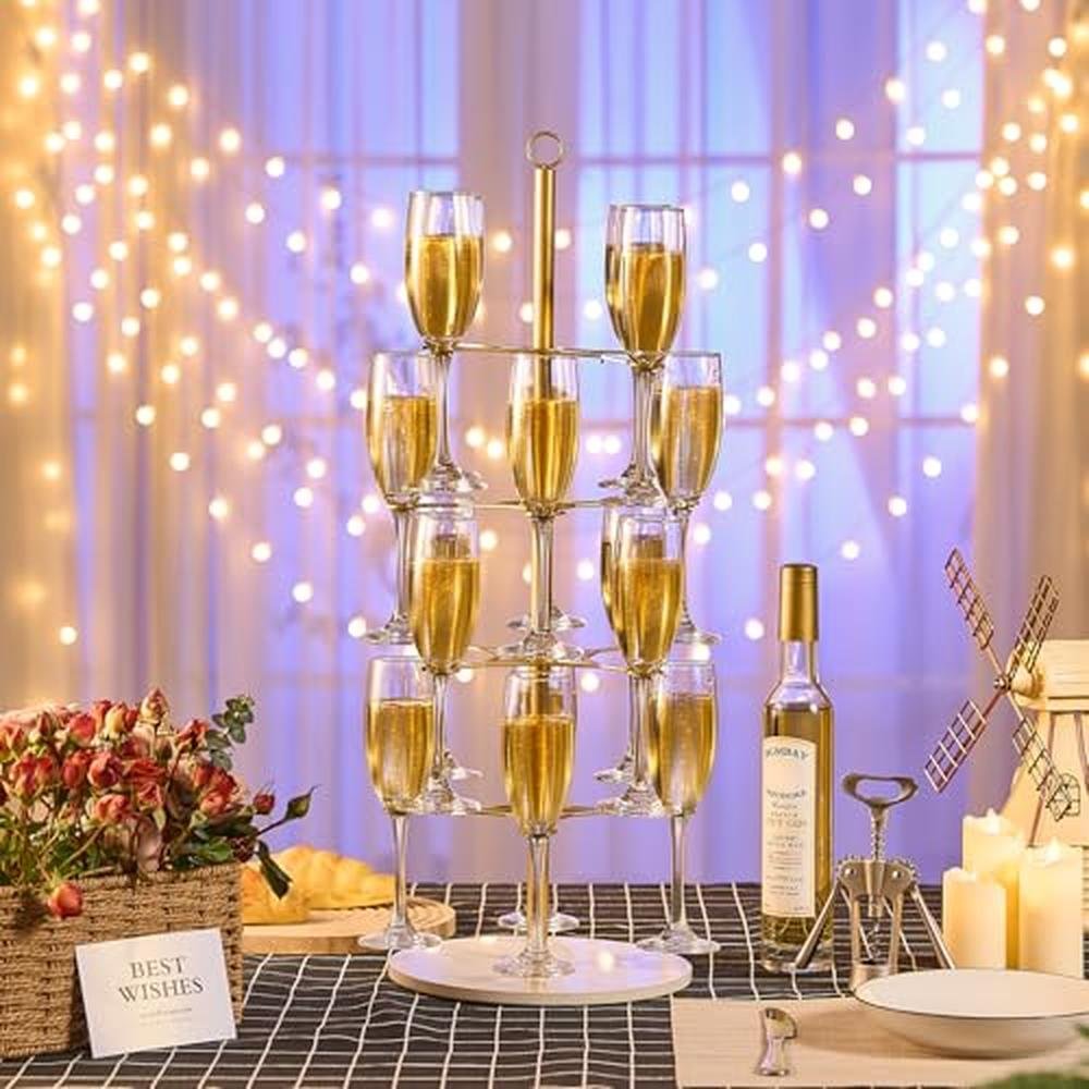 Champagne Tower: Yixwzas Cocktail Tree Stand Wine Glass – Packaging
