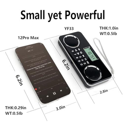 YF33 Portable FM Radio: YOFITS YF33 Bluetooth MP3 Player – Packaging
