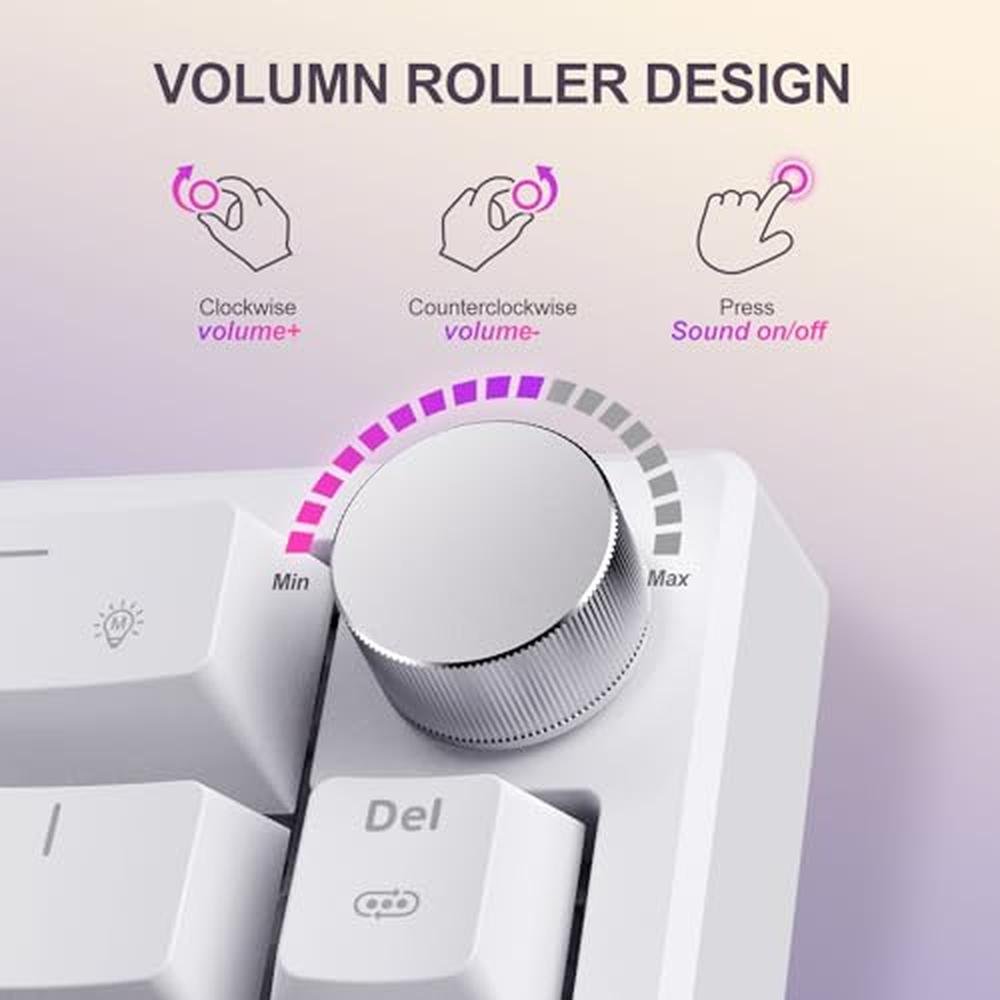 Gaming Keyboard: YOUSUOMASTER X82 60% Mechanical Keyboard – In Use