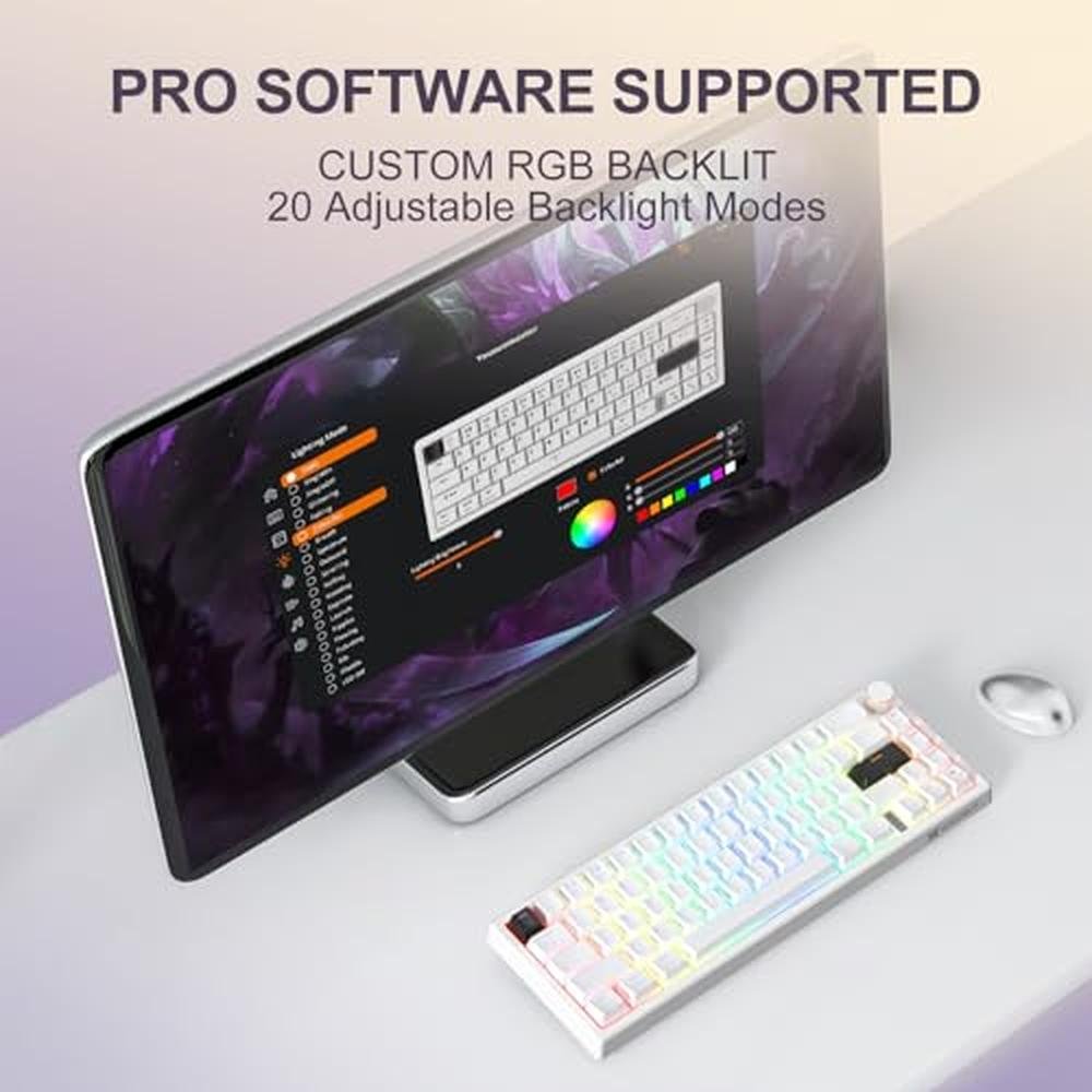 Gaming Keyboard: YOUSUOMASTER X82 60% Mechanical Keyboard – Packaging