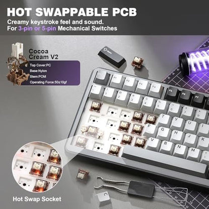 Yunzii B75 Pro Wireless Mechanical Keyboard – Packaging