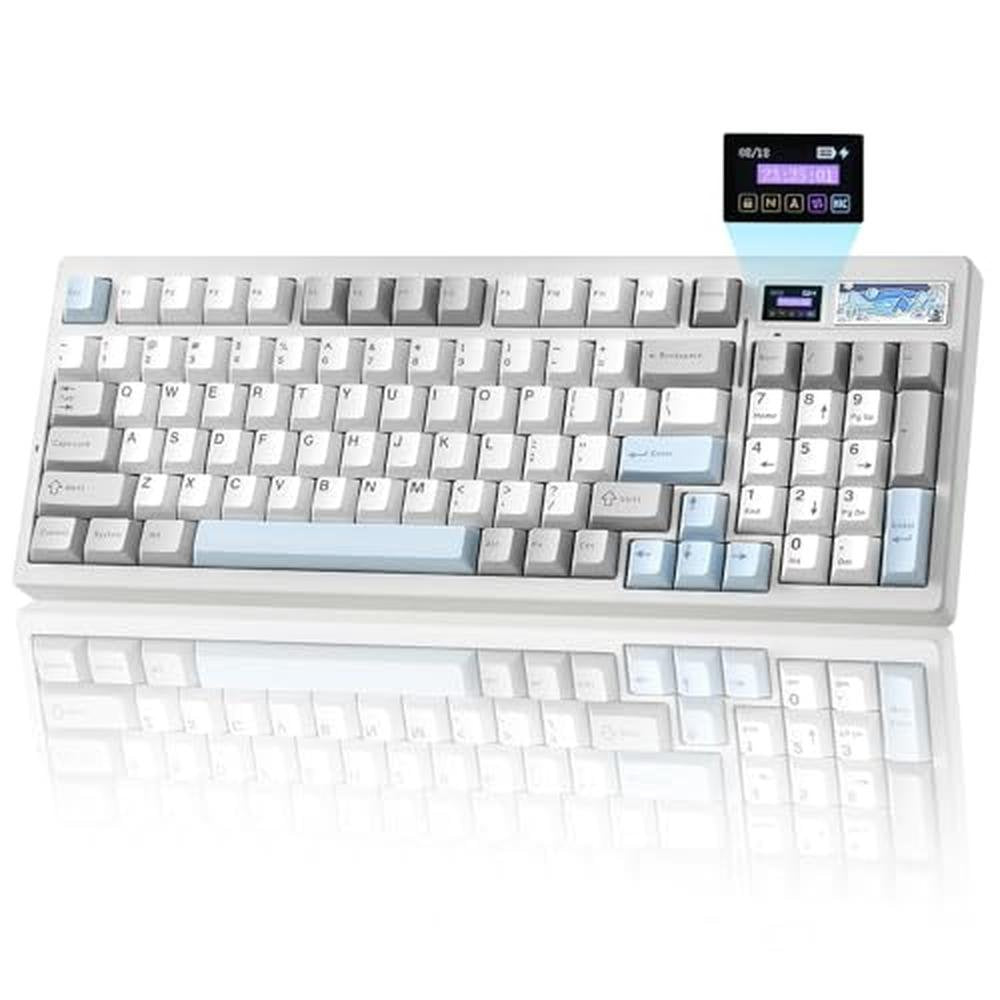 YUNZII IF99 Wireless Mechanical Gaming Keyboard – Front View