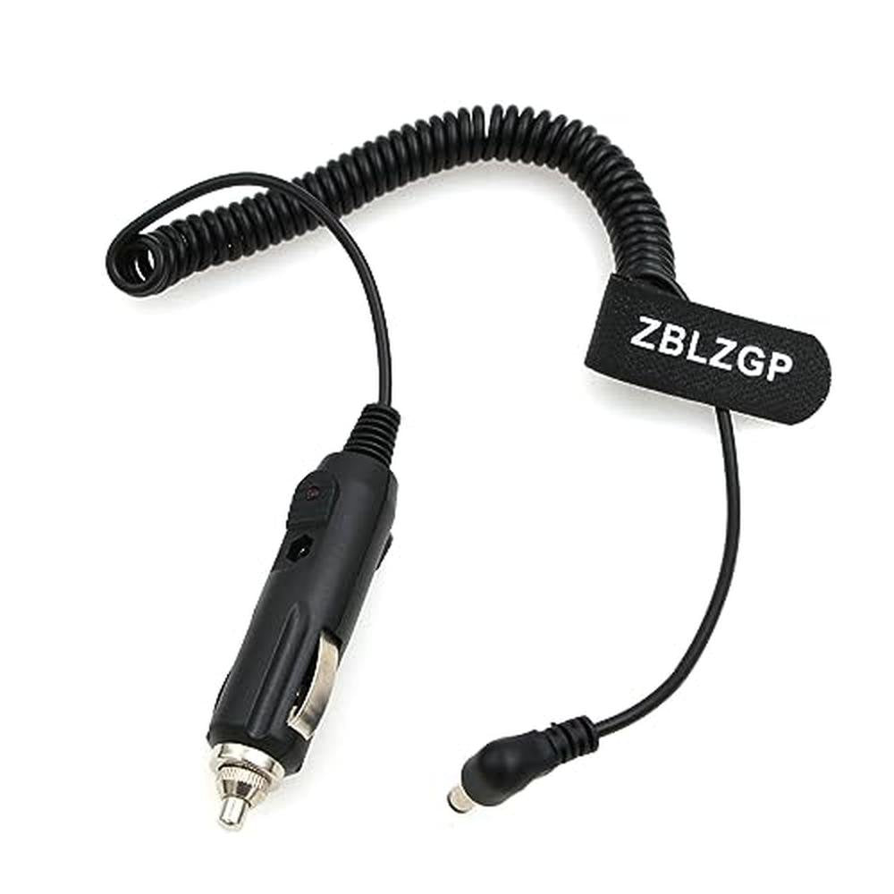 Car Cigarette Lighter Plug: ZBLZGP DC 5.5 * 2.5mm Male – Front View
