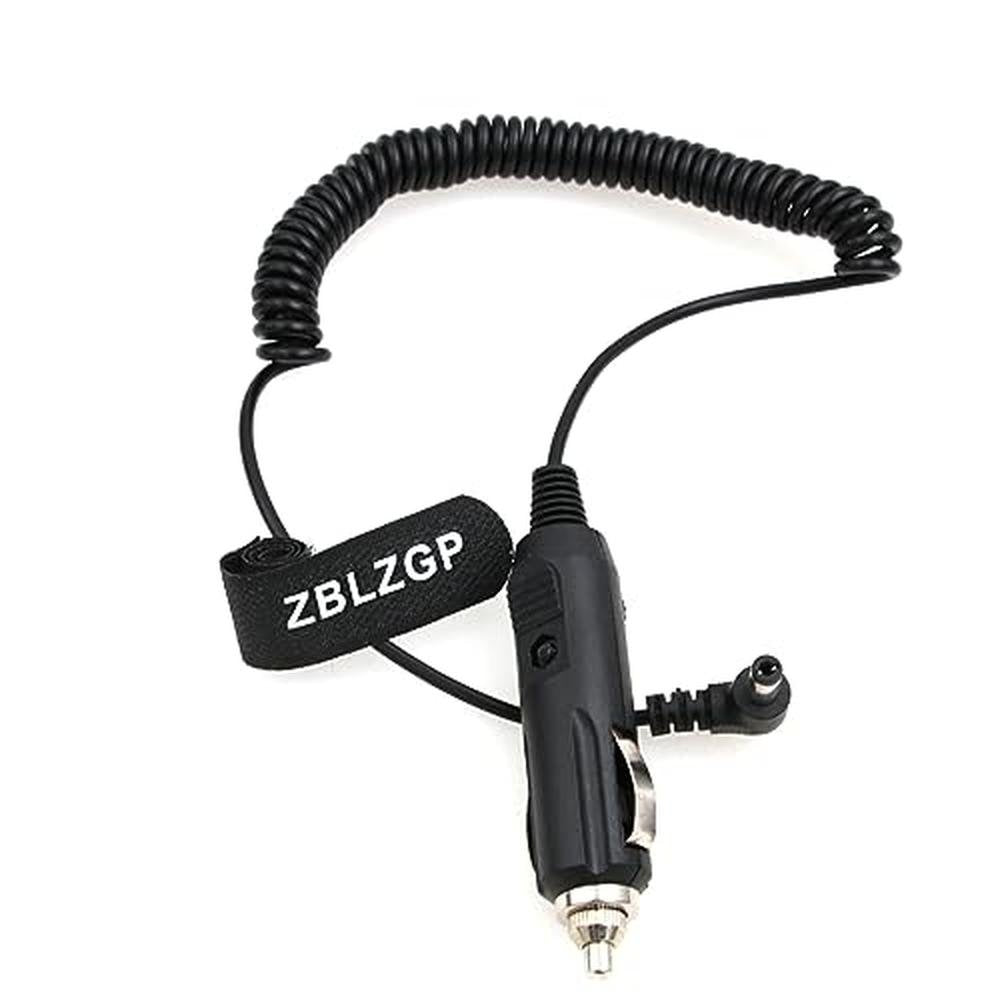 Car Cigarette Lighter Plug: ZBLZGP DC 5.5 * 2.5mm Male – Side View