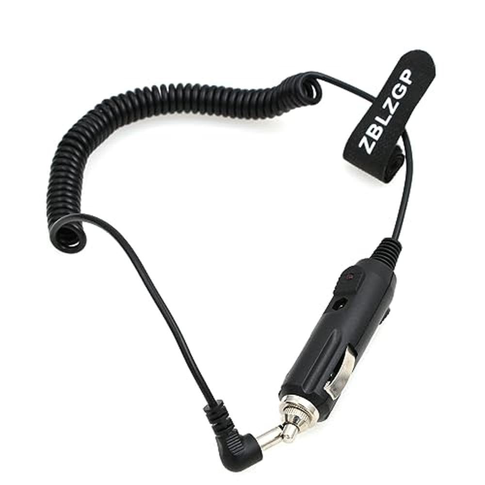 Car Cigarette Lighter Plug: ZBLZGP DC 5.5 * 2.5mm Male – In Use