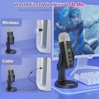 Wireless Microphone: ZealSound K66DG Noise Cancellation – Close-up Detail